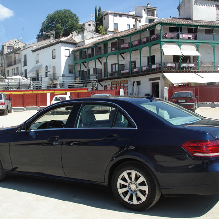 alquiler coches con conductor para eventos